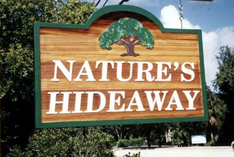 Sandblasted Signs